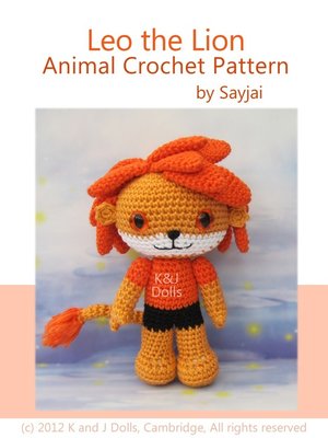 cover image of Leo the Lion Animal Crochet Pattern